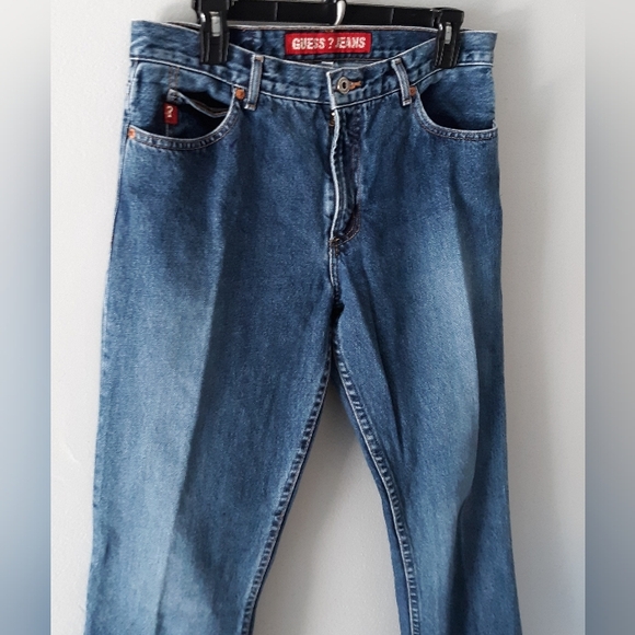 VTG Guess Straight Leg Jeans 31 - Picture 2 of 7
